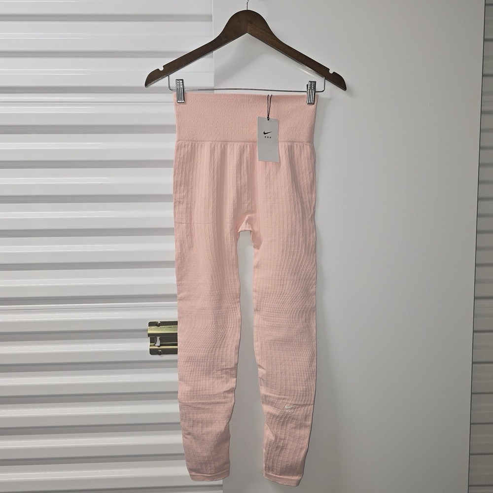 Nike x MMW Matthew Williams Women's S Pink Bloom Yoga Leggings NWT DR5370